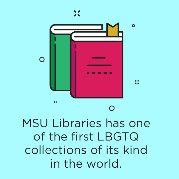 MSU Libraries has one of the first LBGTQ collections of its kind in the world.